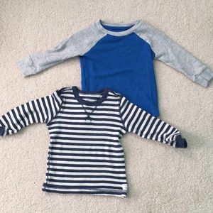 Set of 2 long sleeve shirts (boys 18 months)